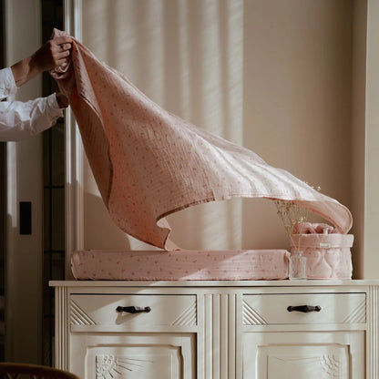|| Little Dutch || Swaddle 120cm - Pure Blossom