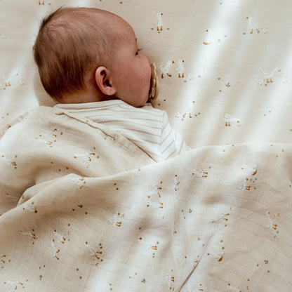 || Little Dutch || Swaddle 120cm - Little Goose