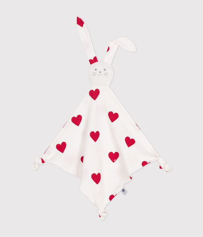 || Petit Bateau || Katoenen knuffeldoekje - Harten