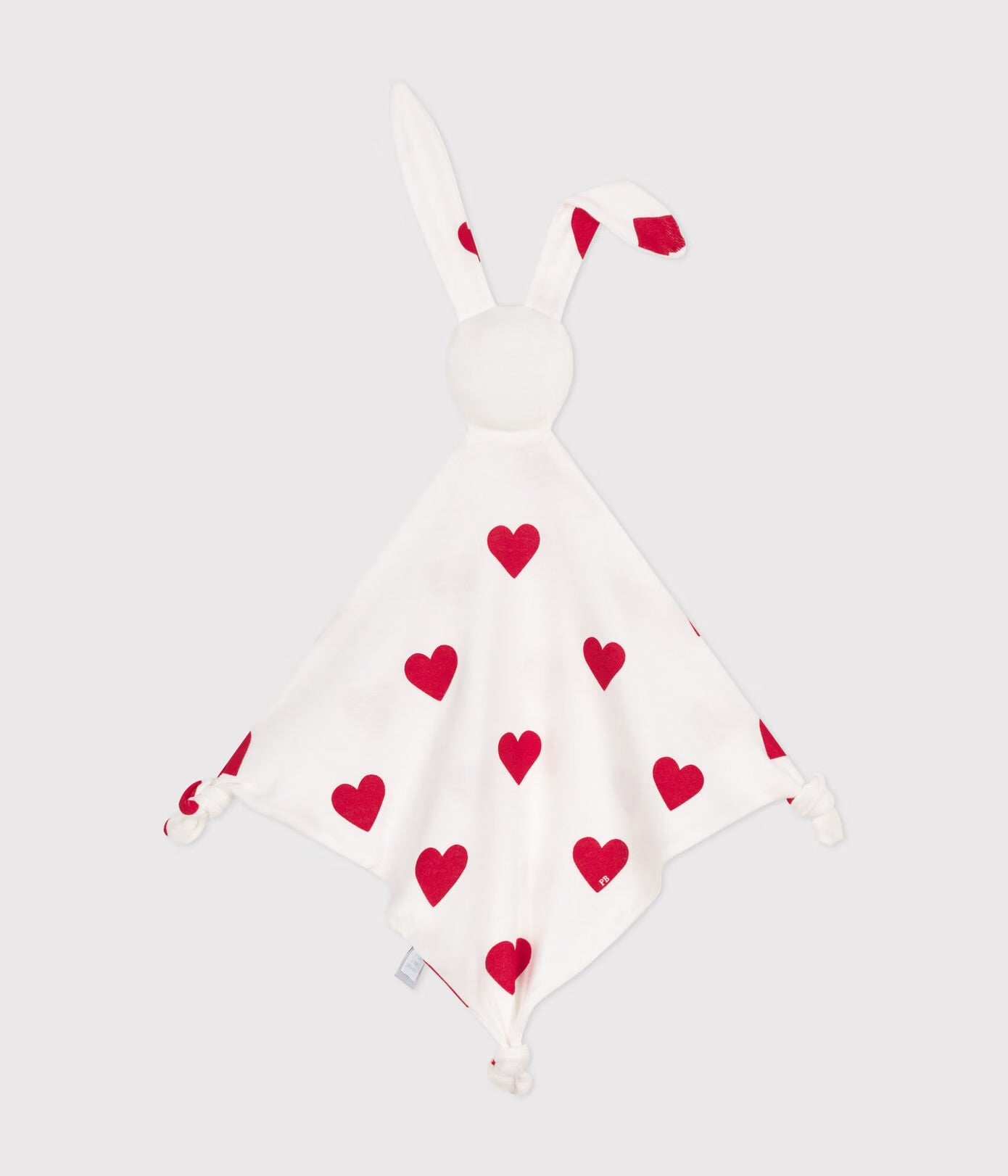 || Petit Bateau || Katoenen knuffeldoekje - Harten