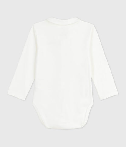 || Petit Bateau || Babyromper met kraagje - Hart