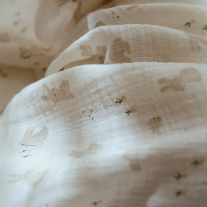 || Little Dutch || Swaddle 120cm - Baby Bunny