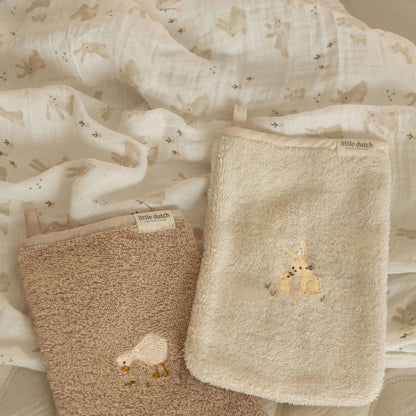 || Little Dutch || Swaddle 120cm - Baby Bunny