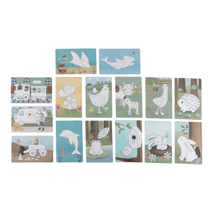 || Little Dutch || Tekentablet - Blauw