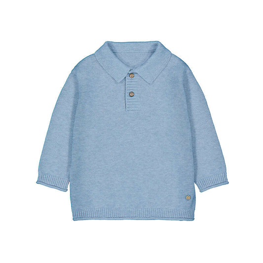 || Mayoral || Gebreide polo trui - Vivid Rain 65