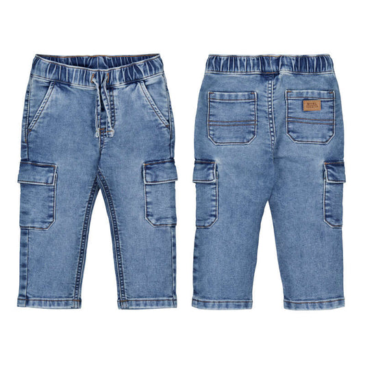 || Mayoral || Denim cargo jeans