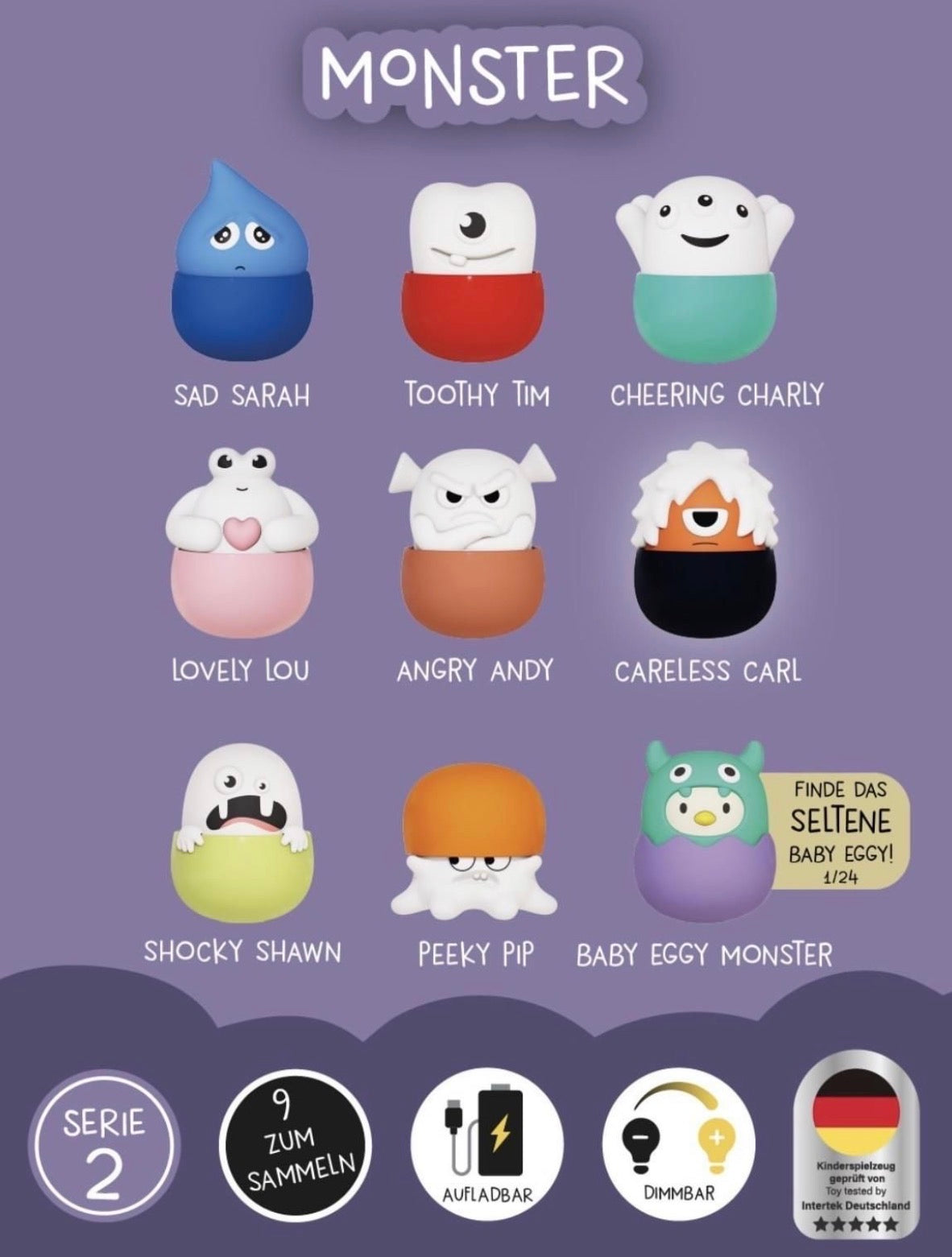 || MegaLight || Eggy mystery lights - Monsters