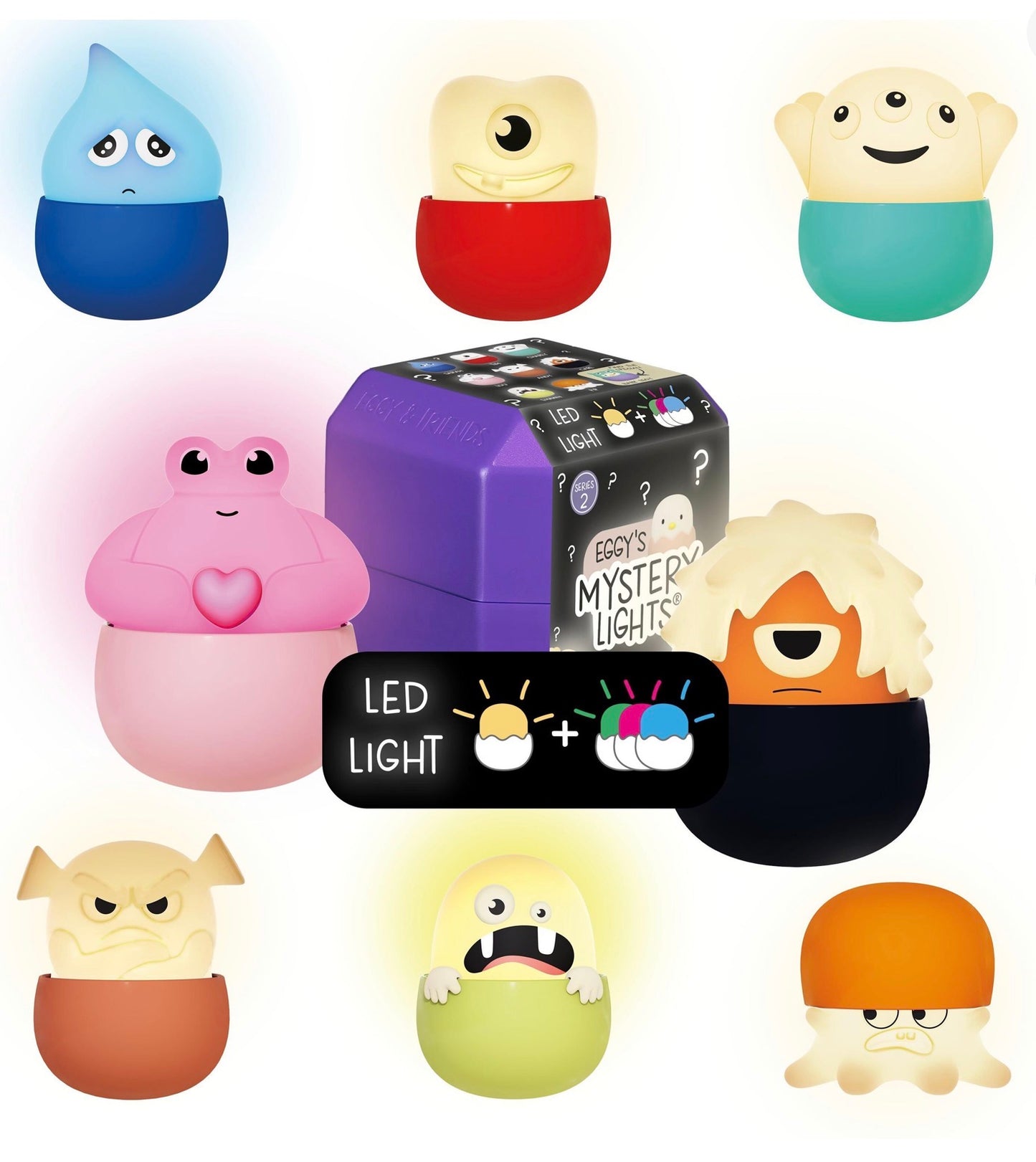 || MegaLight || Eggy mystery lights - Monsters