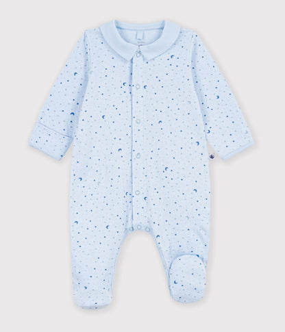 || Petit Bateau || Katoenen boxpak met voetjes - Sterretjes