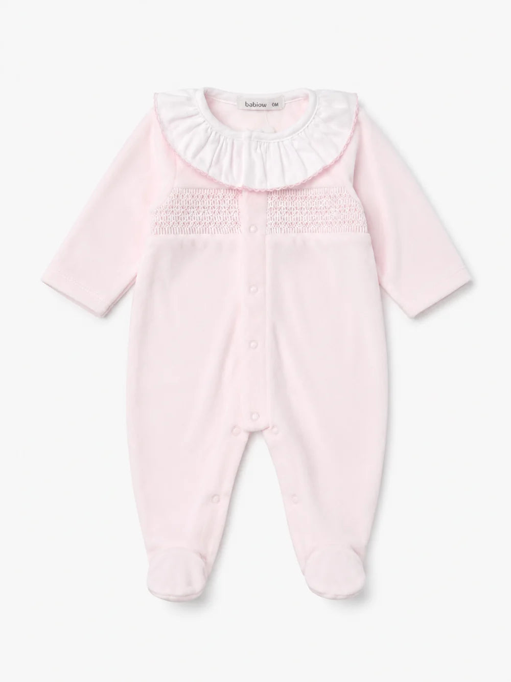 || Babidu || Velours boxpak met kraagje - Pink