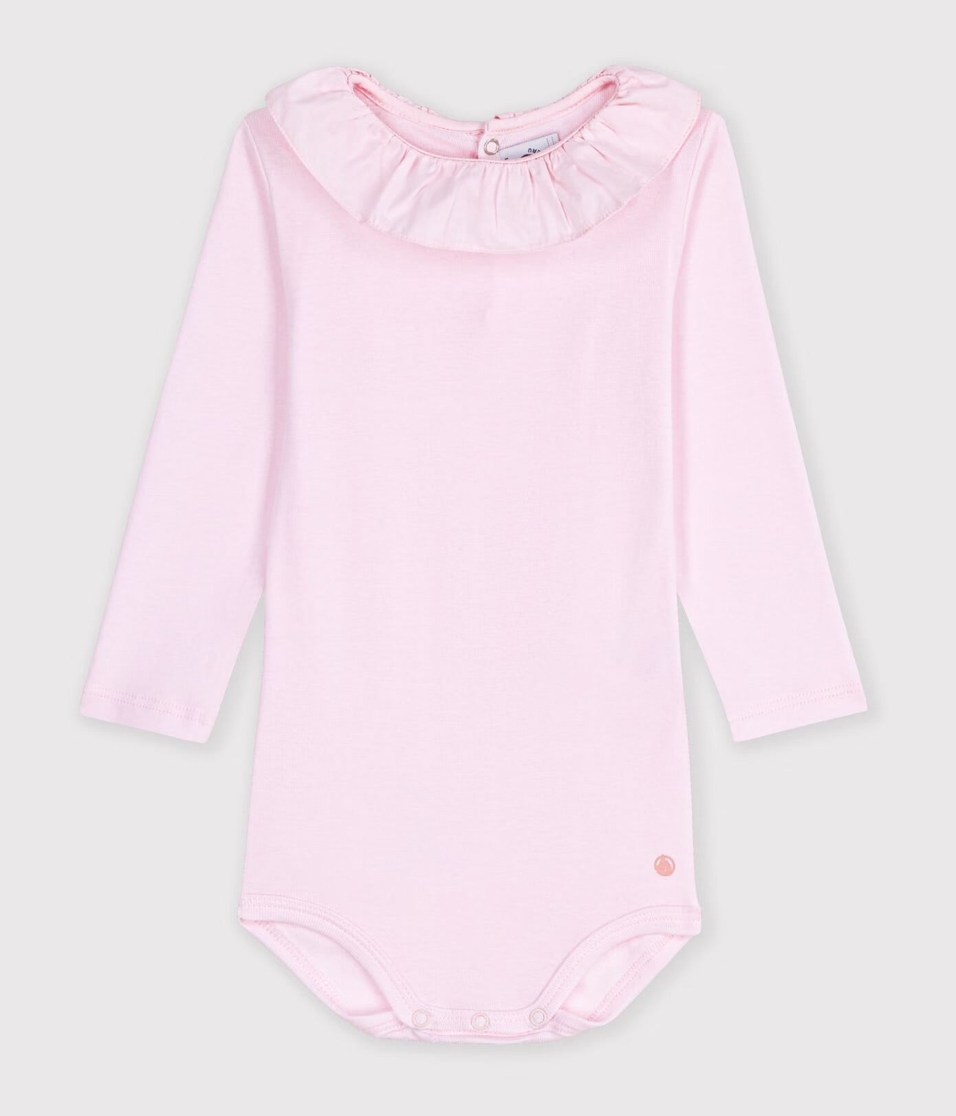|| Petit Bateau || Basis romper met kraagje - Roze