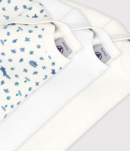 || Petit Bateau || Set romper lange mouwen - Vosjes Blauw