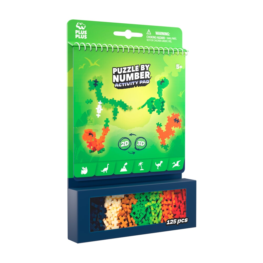 || Plus Plus || Activity Pad - Dinosaurs