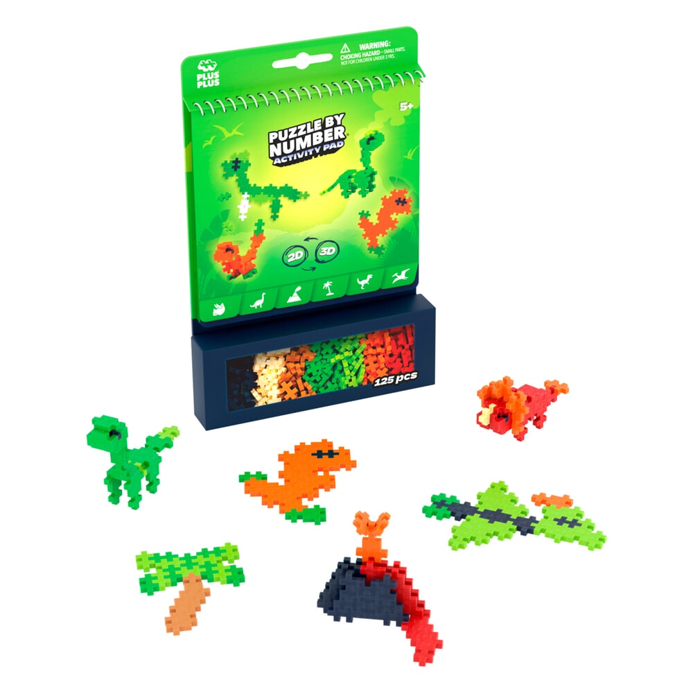 || Plus Plus || Activity Pad - Dinosaurs