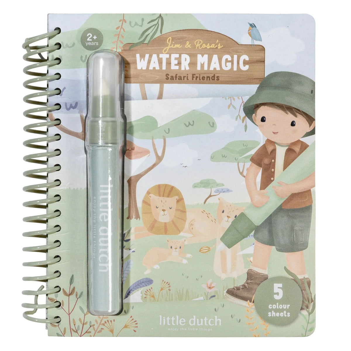 || Little Dutch || Waterkleurboek - Jim