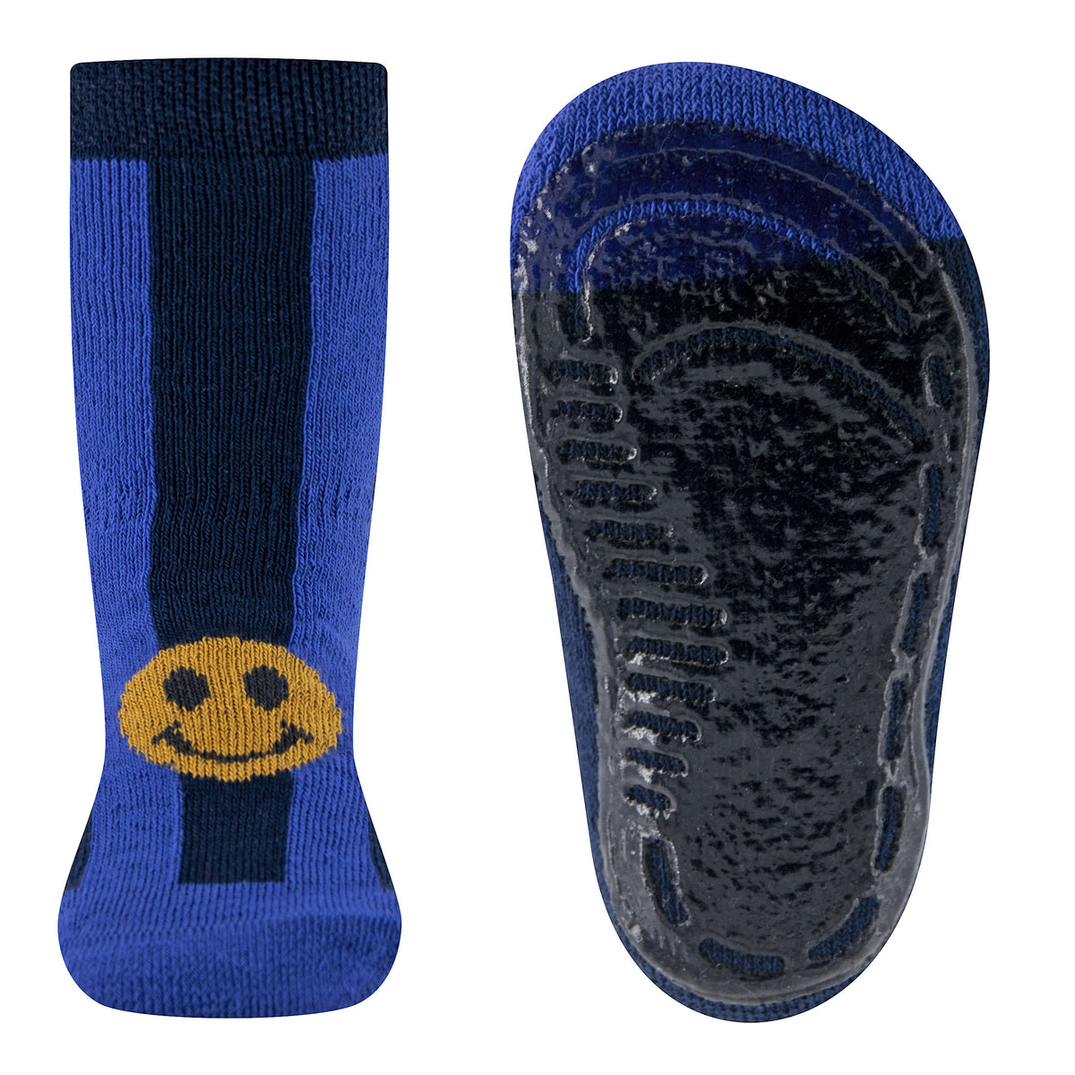 || Ewers || Anti-slip sokken - Smiley Navy