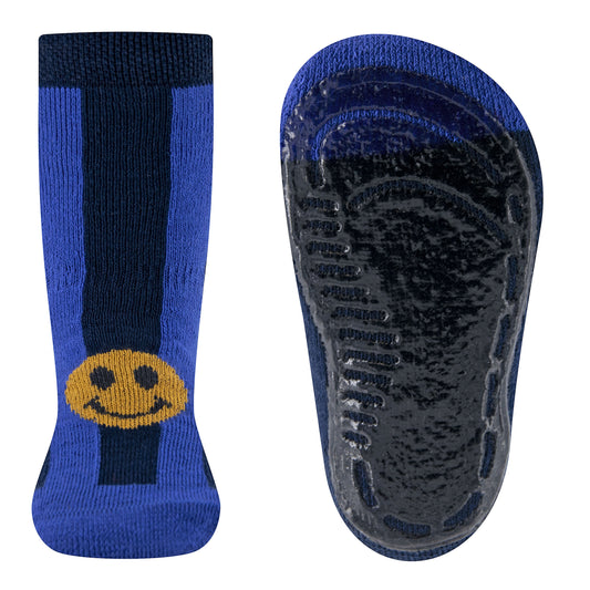 || Ewers || Anti-slip sokken - Smiley Navy