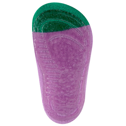 || Ewers || Anti-slip sokken - Smiley Purple