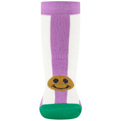 || Ewers || Anti-slip sokken - Smiley Purple