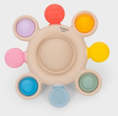 || Tickit || Silisoft Druk & Bijtspeelgoed - Regenboog