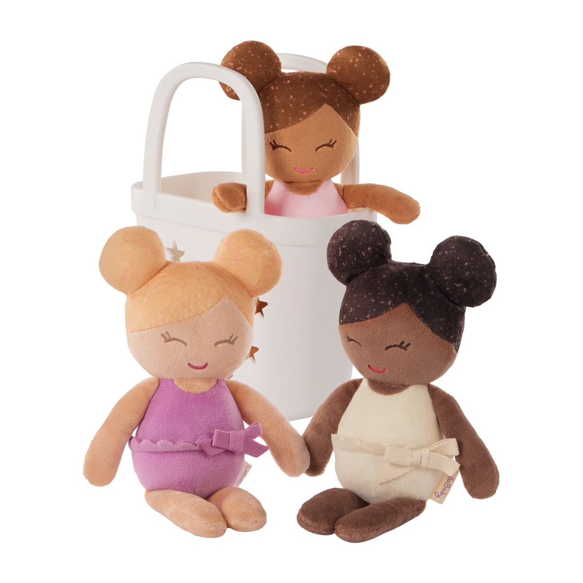 || Lullababy || PRE-ORDER - Mandje met drie badpoppen