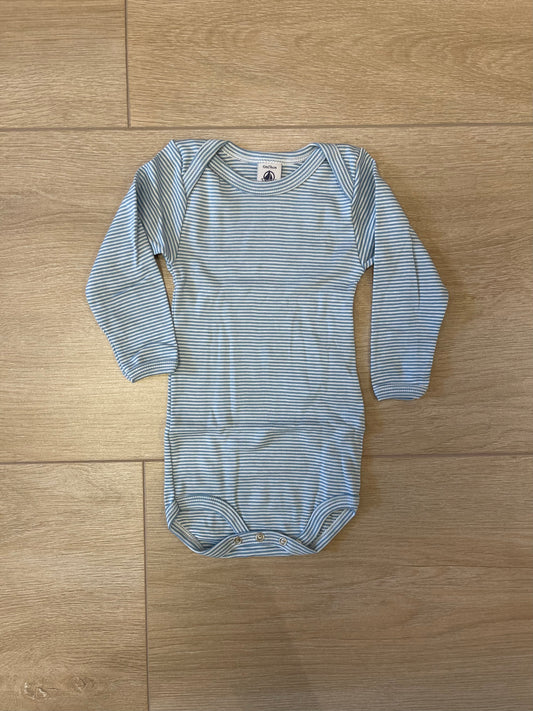 || Petit Bateau || Romper lange mouw los - Gestreept