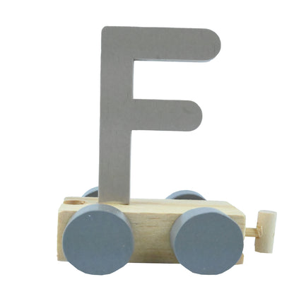 || Jep Kids || Houten Treinletter - F