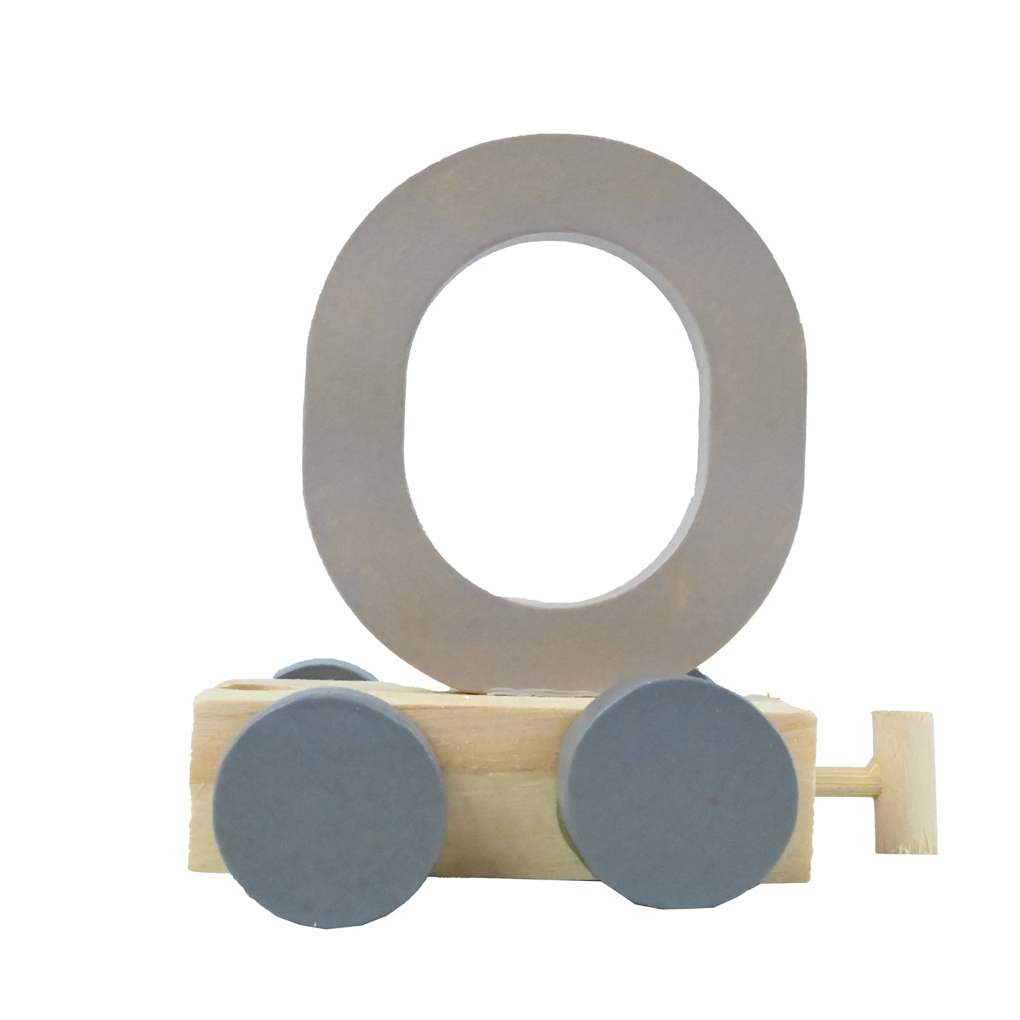 || Jep Kids || Houten Treinletter - O