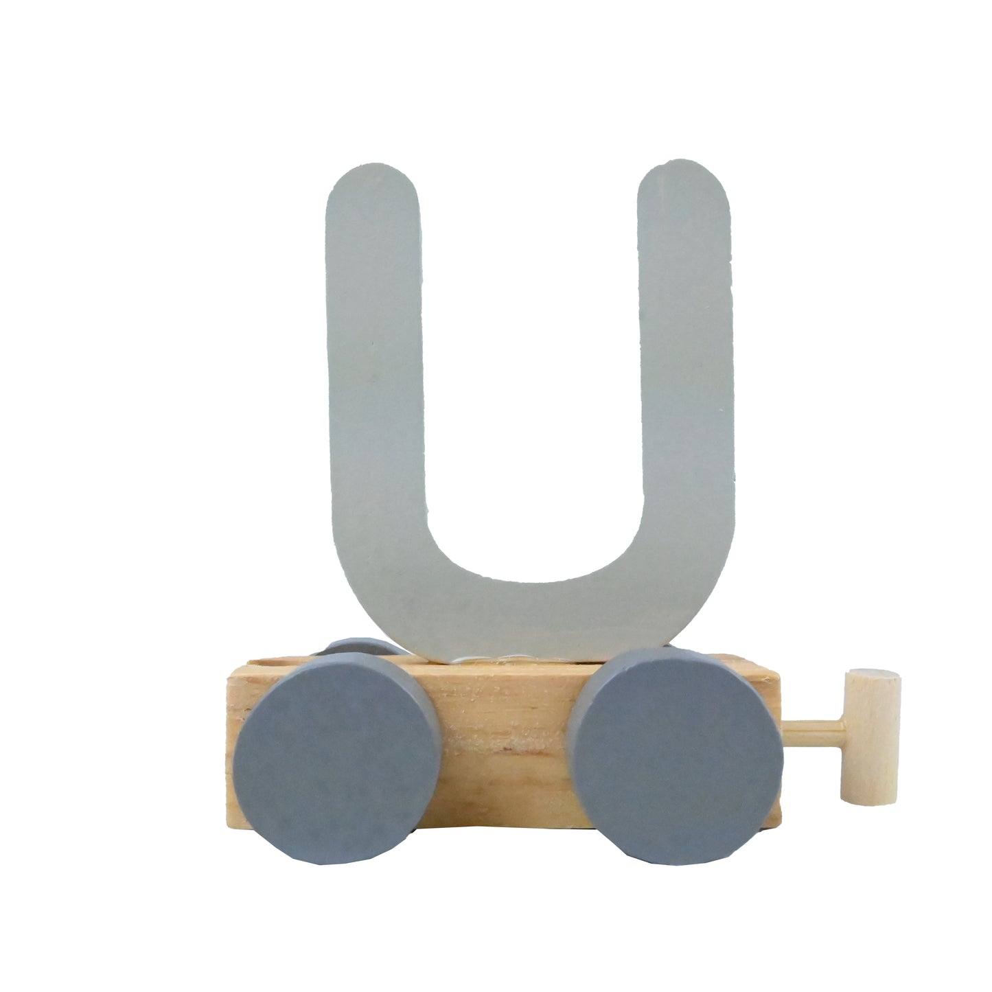 || Jep Kids || Houten Treinletter - U