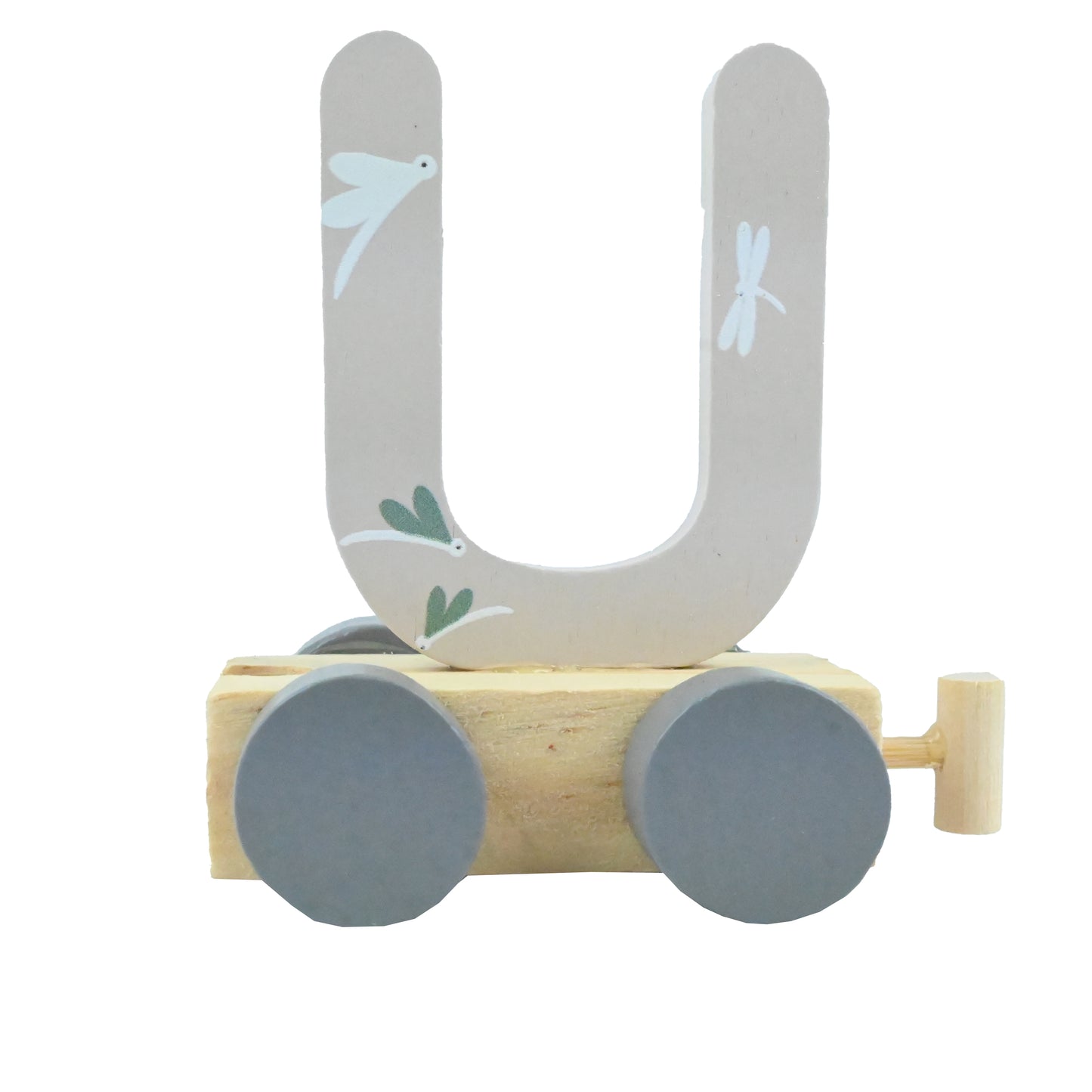 || Jep Kids || Houten Treinletter - U