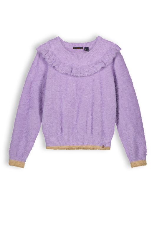 || NONO || Fluffy trui met ruffle