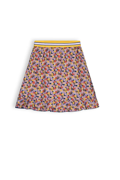 || NONO || Rok met bloemen print en ruches