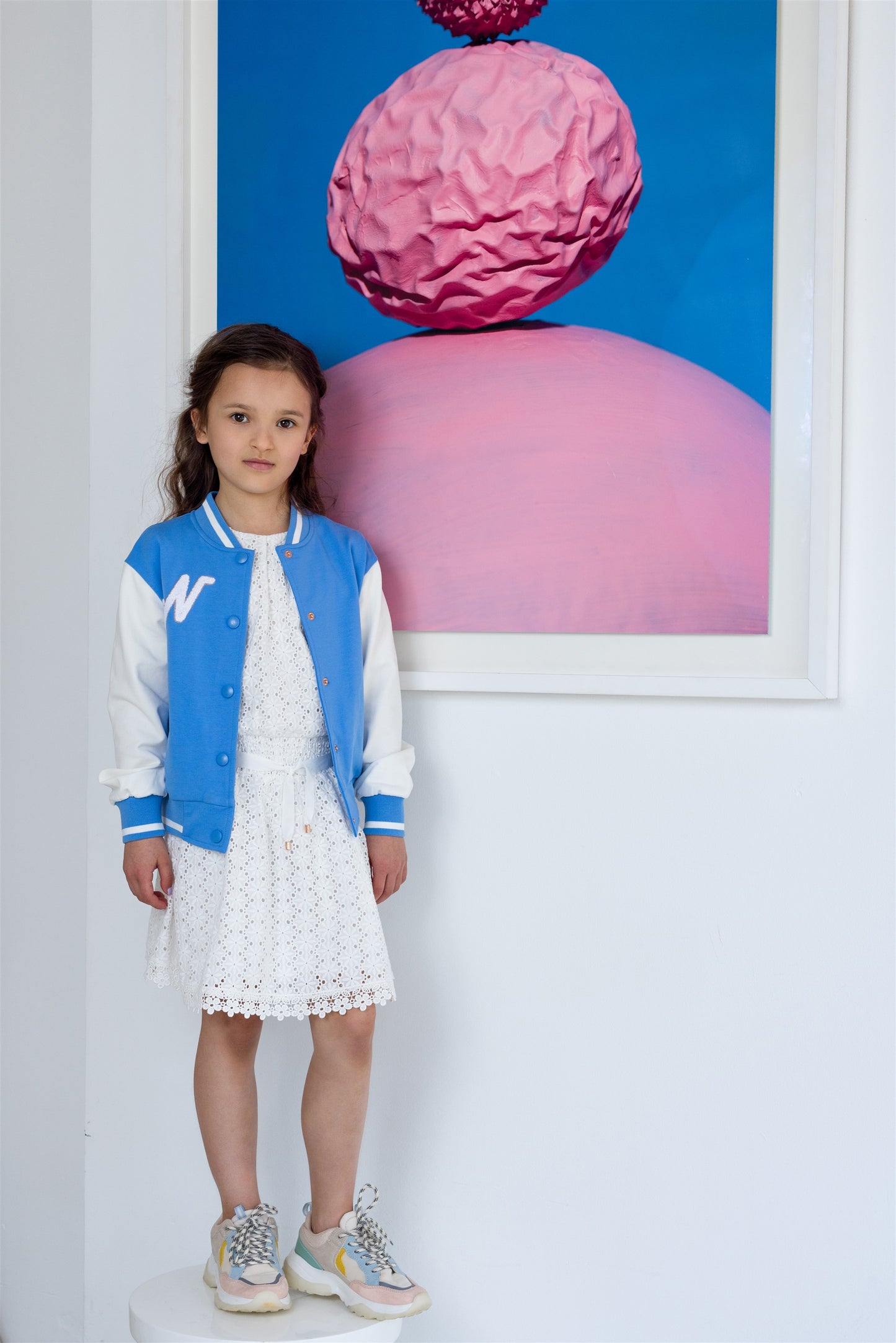 || NONO || Sweat jacket - Blauw