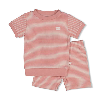 || Feetje || Shortama wafel Summer Special - Mauve