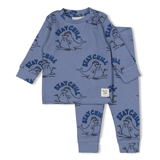|| Feetje || Premium Winter Pyjama - Willy Walrus