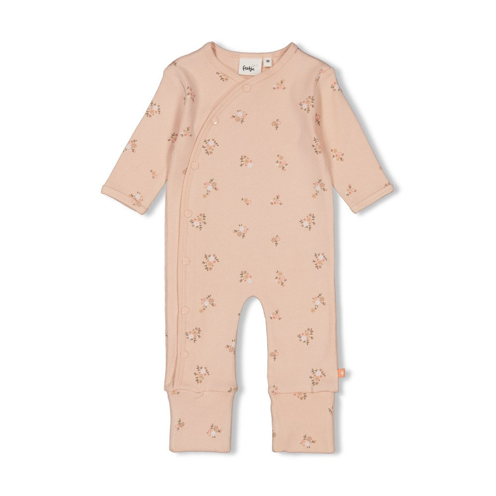 || Feetje || Basis boxpak met bloemen - Roze