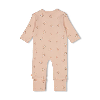 || Feetje || Basis boxpak met bloemen - Roze