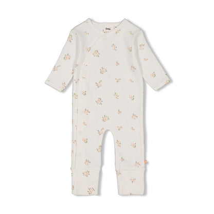 || Feetje || Basis boxpak met bloemen - Wit