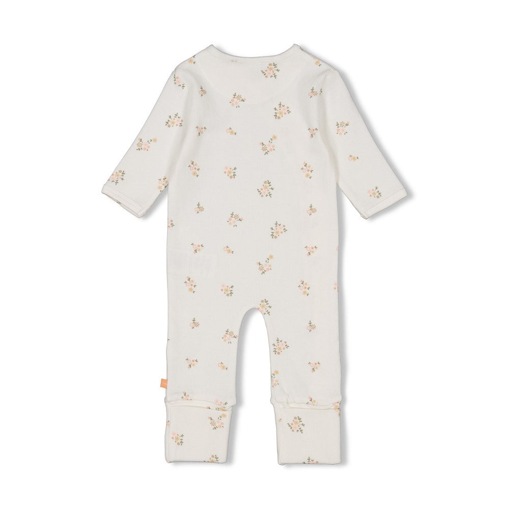 || Feetje || Basis boxpak met bloemen - Wit