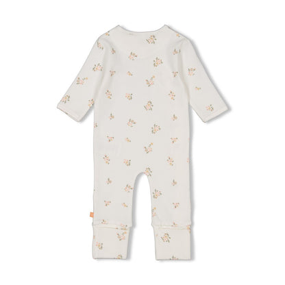 || Feetje || Basis boxpak met bloemen - Wit