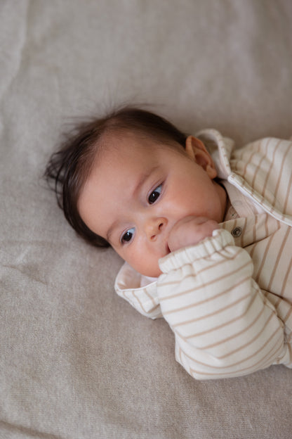 || Noppies || Reversible vest met streepjes