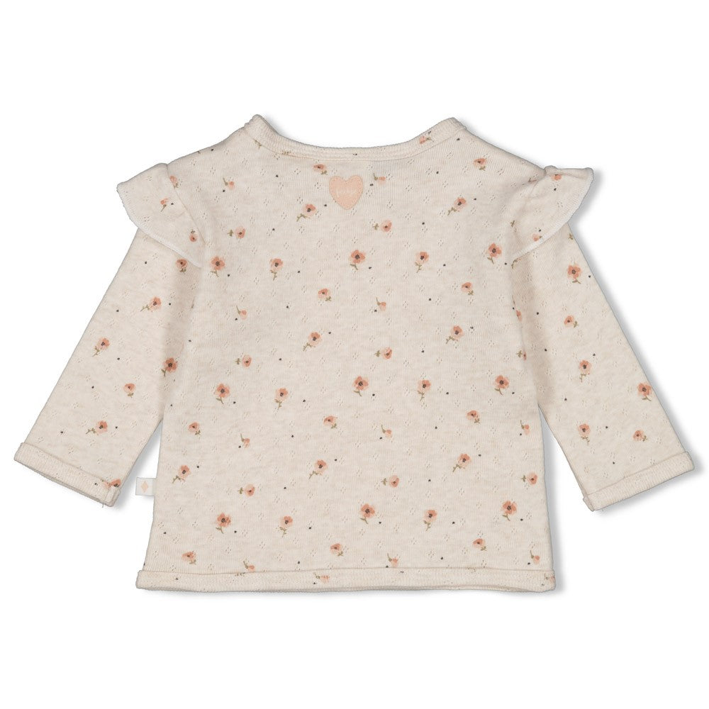 || Feetje || Overslag shirt met bloemen en strik - Sweet Poppy