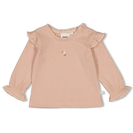 || Feetje || Shirt met bloem - Sweet Poppy