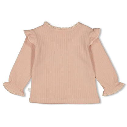 || Feetje || Shirt met bloem - Sweet Poppy