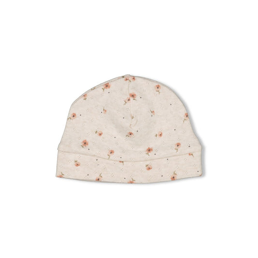 || Feetje || Mutsje met bloemen - Sweet Poppy
