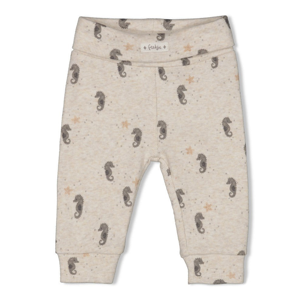 || Feetje || Broek met zeepaardjes print - Sea Sweeties