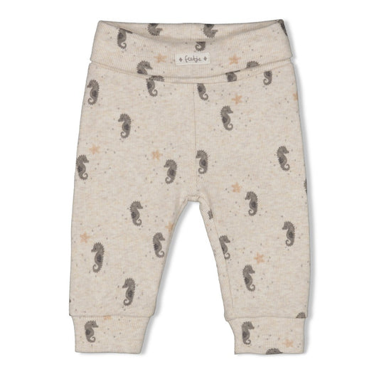 || Feetje || Broek met zeepaardjes print - Sea Sweeties