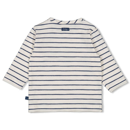 || Feetje || Gestreept t-shirt met lange mouwen - Seaside Happiness