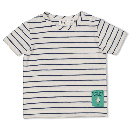 || Feetje || Gestreept t-shirt - Seaside Happiness