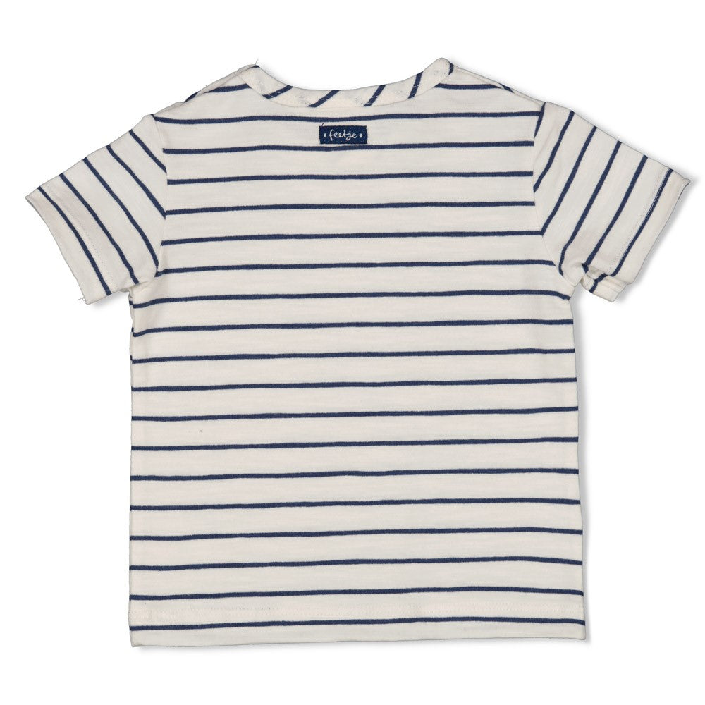 || Feetje || Gestreept t-shirt - Seaside Happiness